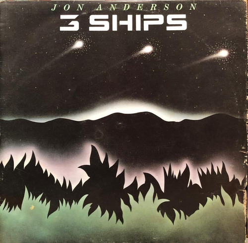 Disco Lp - Jon Anderson / 3 Ships. Album (1986)