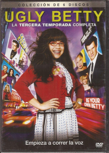 Ugly Betty Tercera Temporada Completa 6 Dvds Nuevo