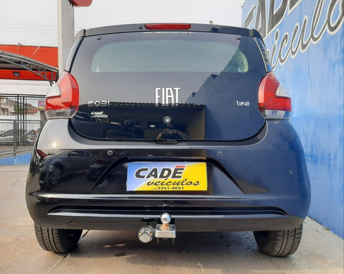 Imagem 3 de 9 de Fiat/ Mobi Like 1.0 2017/2018 Preto Flex Completo 4p