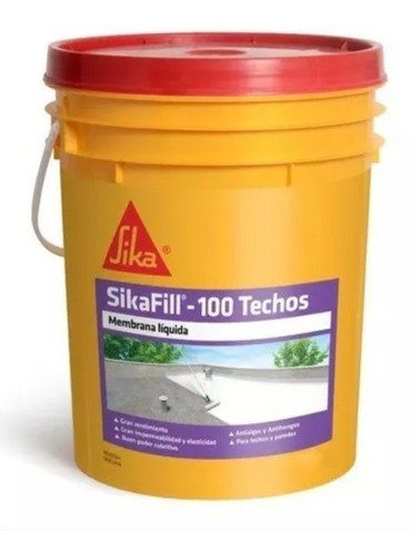 Membrana Líquida Sika Sikafill -100 Techos 4kg Ferremundo