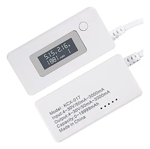 Medidor Usb De Voltaje/amperios, Multímetro, Prueba S, 2 Uni