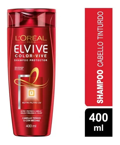 Elvive Shampoo Elvive Rojo Cabello Teñido 400 Ml
