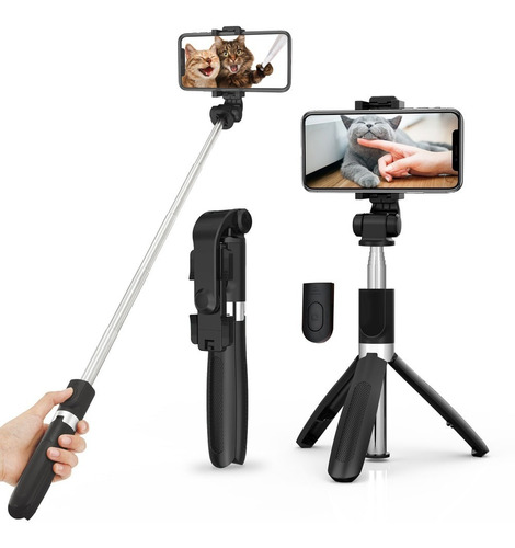 Selfie Stick Trípode 3 En 1 Bluetooth