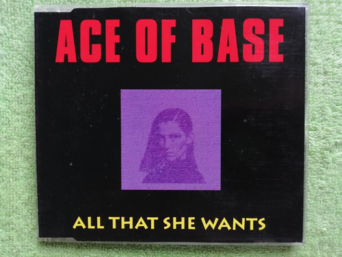Eam Cd Maxi Single Ace Of Base All That She Wants 1992 Remix