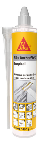 Sika Anchorfix 2+ Tropical Ahesivo Anclajes Cargas Altas