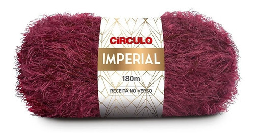 Lã Tricô Crochê Imperial Circulo 180m 100g (555 Tex) Cor 3986 - Picante