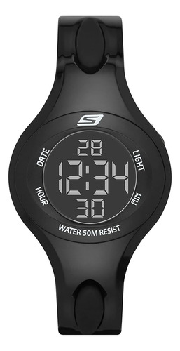 Reloj Skechers Unisex Deportivo Pulso Silicone Negro