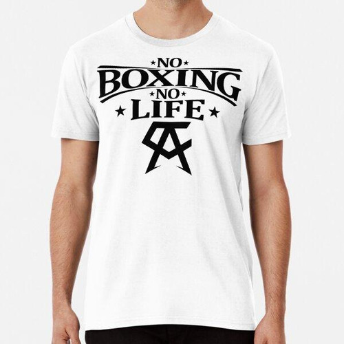 Remera Canelo Alvarez No Boxing No Life Algodon Premium