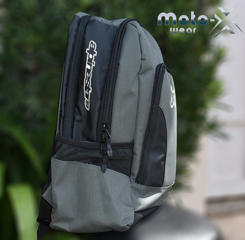 Mochila Alpinestars Time Zone Backpack Preta Cinza