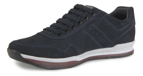 Imagem 4 de 6 de Sapatenis Masculino Pegada 118401-08 Em Couro