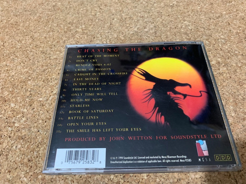 Cd- Chasing The Dragon, John Wetton