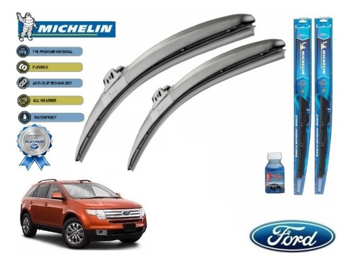 Par Plumas Limpiabrisas Ford Edge 2013 Michelin