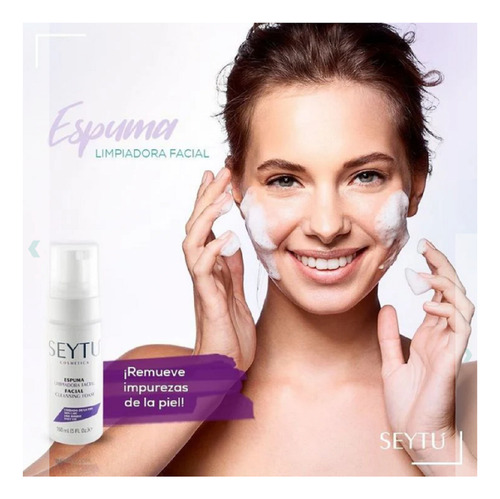 Set Facial-espuma Anti Acne, Aclara & Tónico Hidrata / Seytú