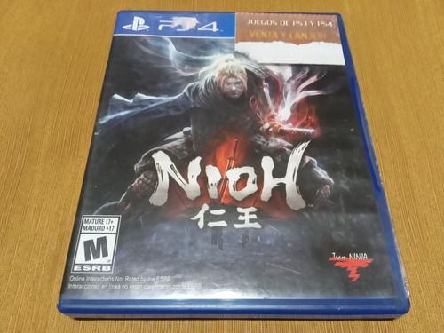 Juego De Ps4 Nioh, Físico Usado (Usado)