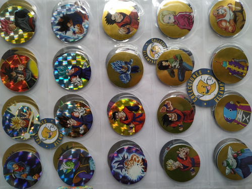 Tazos Dragon Ball Super Colección Completa + 8 Xferas +micas | Envío gratis
