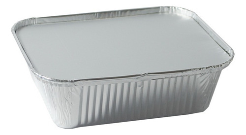 Bandeja De Aluminio F50 Con Tapa X 50un. Fabricante