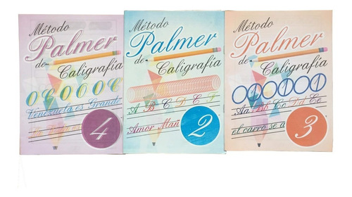 Metodo Palmer De Caligrafia Libros 2-3-4 Precio Por Los Tres