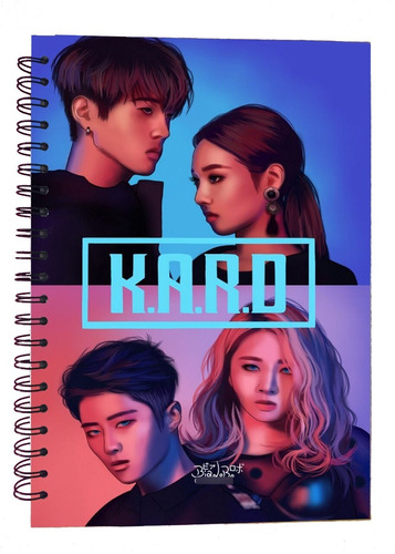 Cuaderno Escolar Tapa Dura K-pop Kard