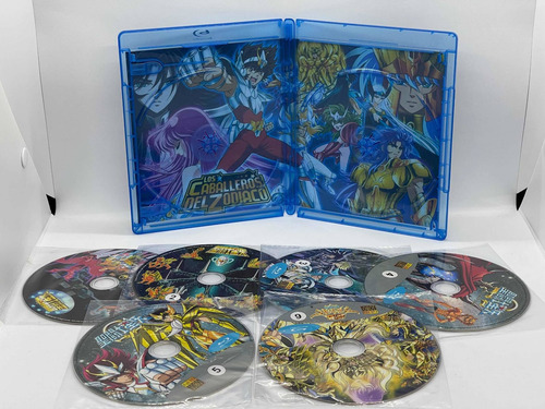 Imagen 4 de 4 de Caballeros Del Zodiaco Serie Completa Español Latino Bluray