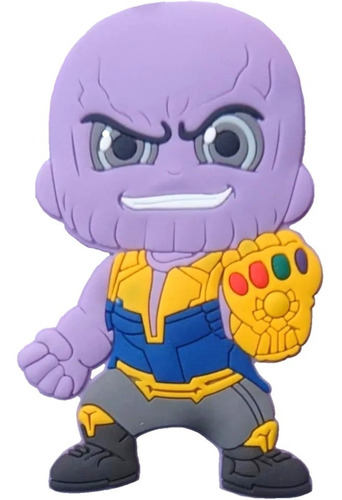 Llavero Goma Thanos Avengers