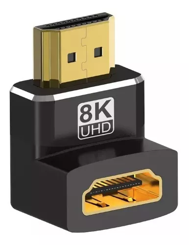 Unión HDMI Macho Hembra Angulo 90º: Unión HDMI Macho Hembra Angulo 90º