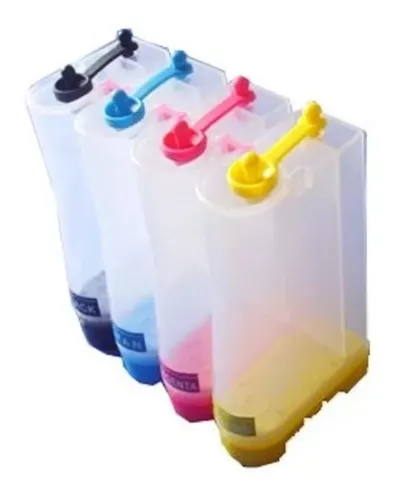 Tanques Gigantes Jumbo Para Sistema Tinta Continua 500ml C/u