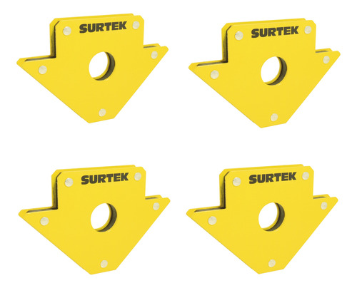 Kit De 4 Esquinas Magnéticas Para Soldar 75 Lb Surtek 123282