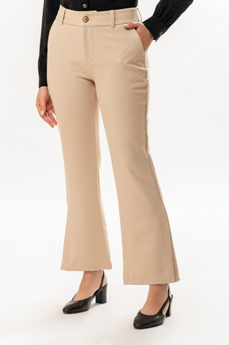 Pantalón Flora - Beige