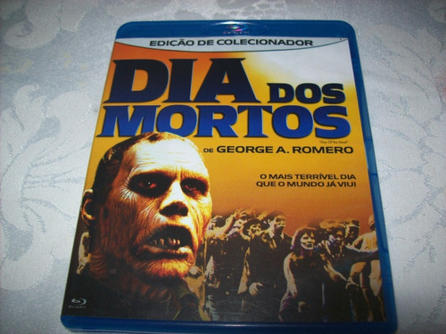 Blu Ray - Dia Dos Mortos - George Romero - Ed. Colecionador