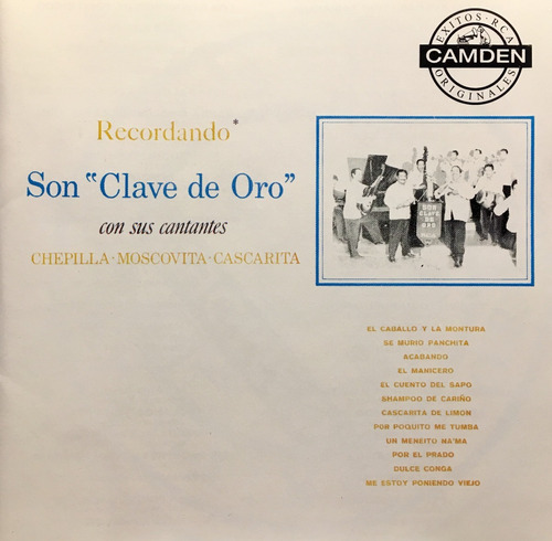 Cd Son Clave De Oro Con Sus Cantantes Chepilla Moscovita Cas