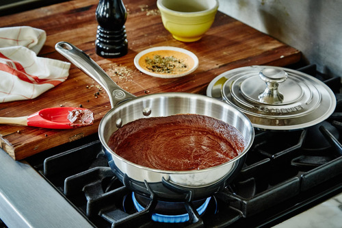 Sartén De Acero Inoxidable Tres Capas 2 Litros Le Creuset