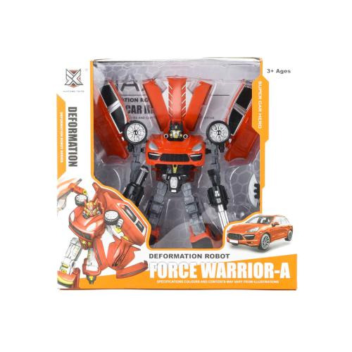 Figura De Acción Auto Transformable Warrior 4