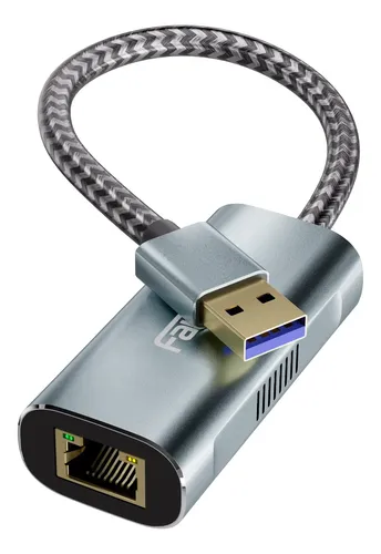 Adaptador Ethernet USB 3.2 A 5 Gbps - Chipset RTL8157, Compatible USB-A Y Tipo C, Para PC, Portátil, Windows, Mac, Linux