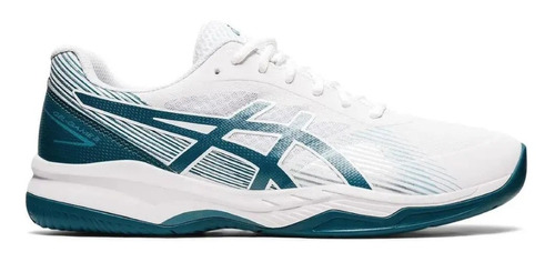 Tenis Asics Gel Game 8 White/velvet Pine - Hombre