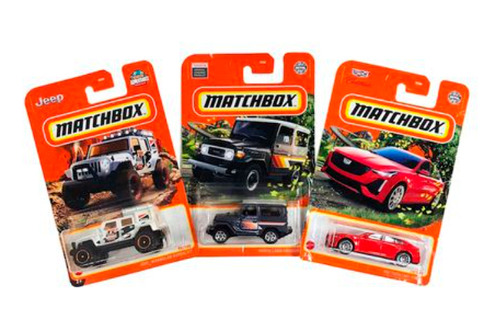 Auto Basico Matchbox En Blister  X Unidad Mattel - 30782/hfp