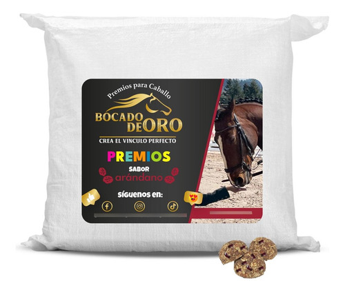 Premios Para Caballo Bocado De Oro, Arándano, Costal De 5 Kg