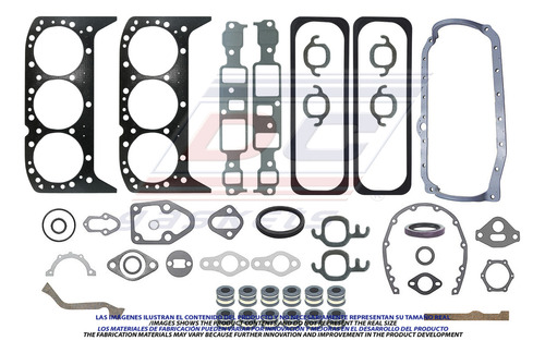 Juego De Juntas Chevrolet Astro Cs 4.3 6v 12v 1992-1992 T/a