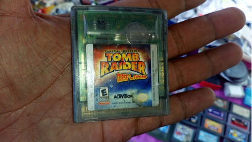 Gameboy Color Tomb Raider Curse Of The Sword