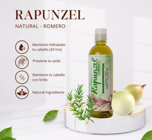 Shampoo Rapunzel 500g - Cuidado Capilar