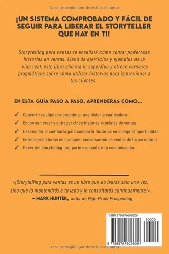 Libro Storytelling Para Ventas: Domina El Arte De Contar Hi