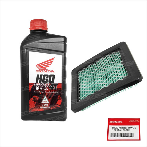 Kit Service Generador Eu30 Original Honda Filtro + Aceite M4