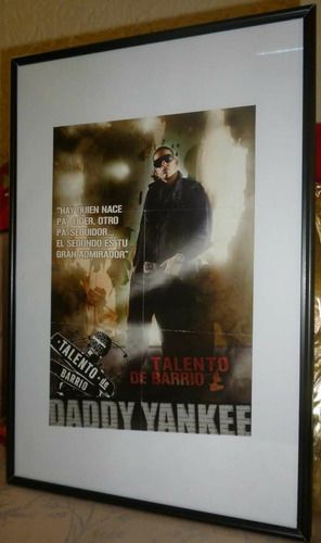 Cuadro Enmarcado De Daddy Yankee