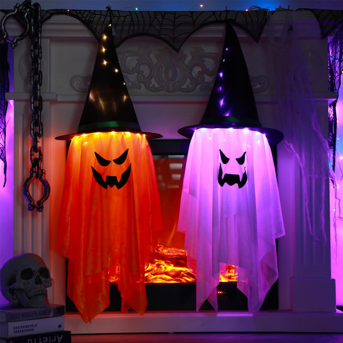 Bokingone Decoracion De Halloween Al Aire Libre, 2 Piezas De