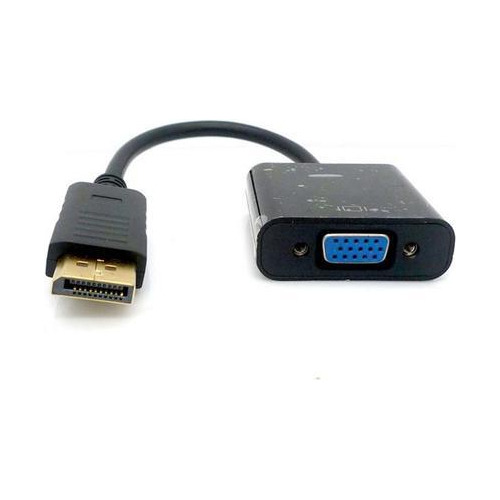 Adaptador De Display Port Para Vga Com Rabicho Shinka