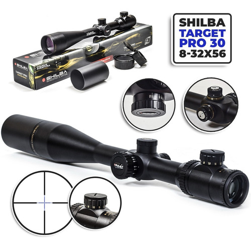 Mira Telescopica Shilba Target Pro 8-32x56 - Envio Gratis