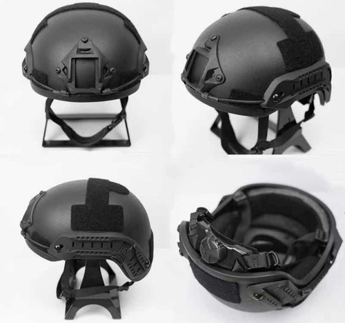 Casco Balístico Kevlar Nivel Iiia Incluye Forro Y Goles