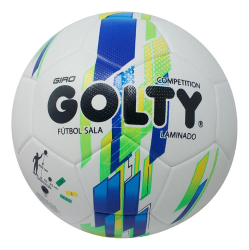 Golty Giro Balón Futsal Fútbol Sala N4 Bajo Bote Ss99