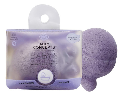 Daily Baby Konjac - Lavanda - Conceptos Diarios - Espon...