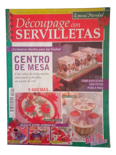 Revista Decoupage Con Servilletas- Especial Navidad