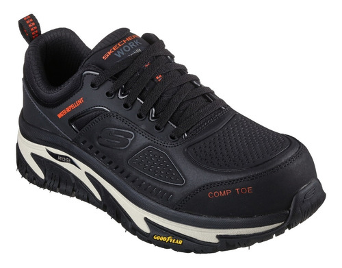 Calzado De Seguridad Hombre Skechers Work Raylan 200154-blk